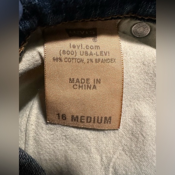 Levi’s 512 - Perfectly Slimming Bootcut Women’s Jeans - Size 16M - Picture 8 of 8
